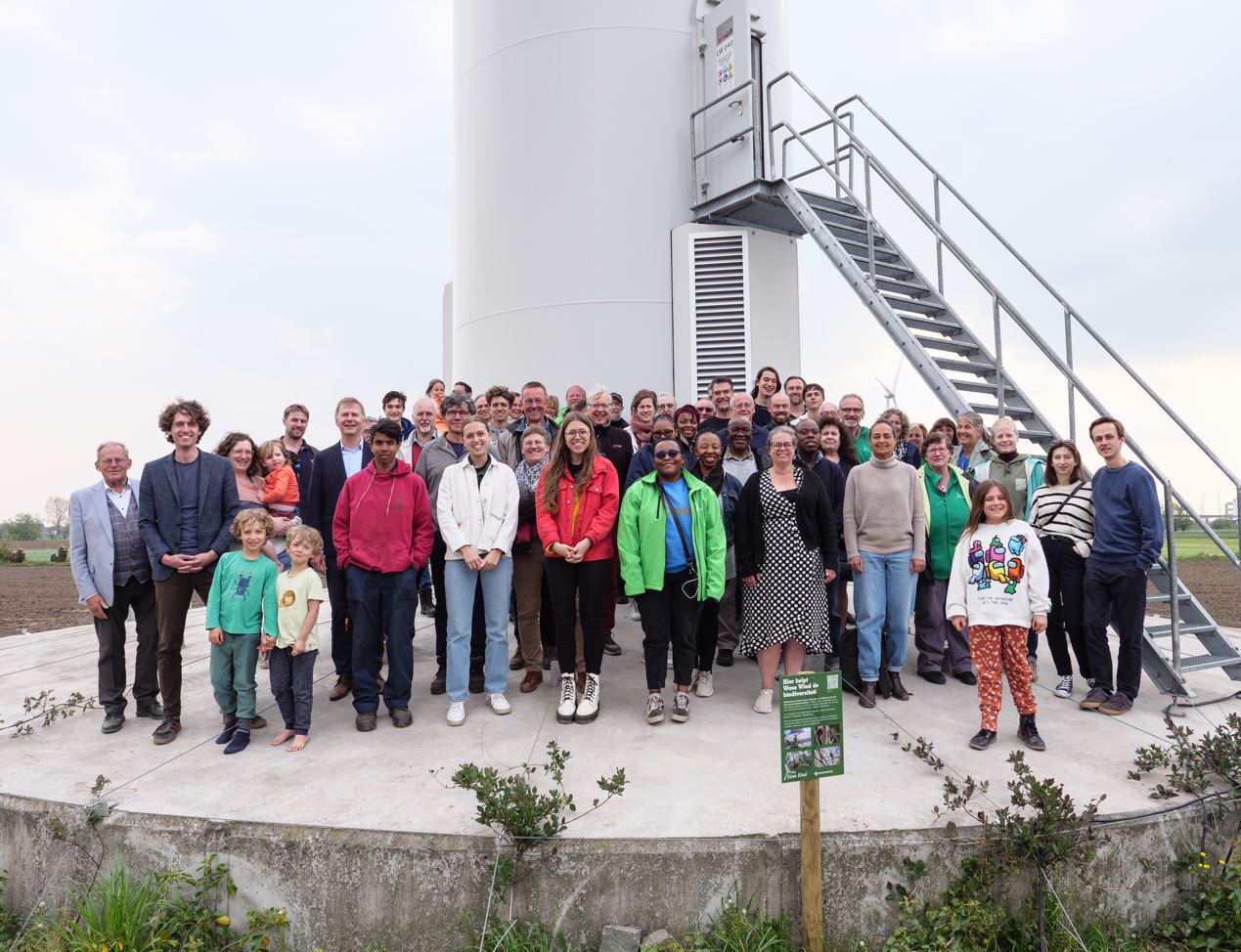 April 2022 Wase Wind team en familie 